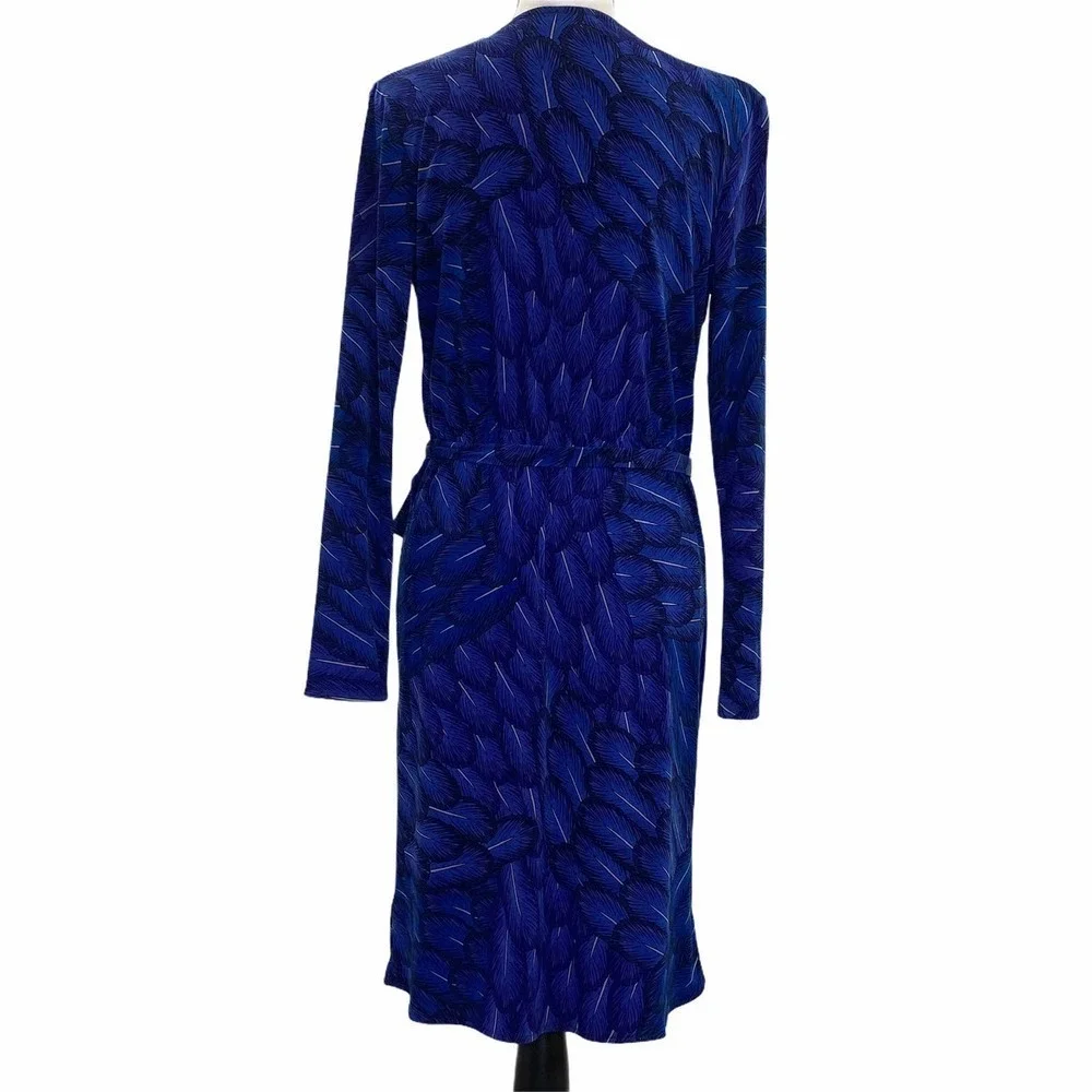 Gypsy Mara Hoffman Feather Faux Wrap Dress Small